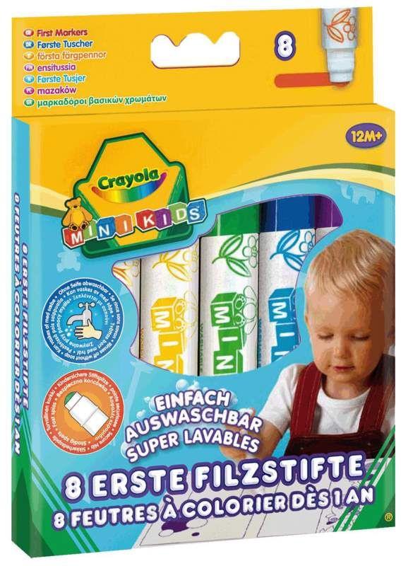 Crayola - Erste Filzstifte, 8 Stück