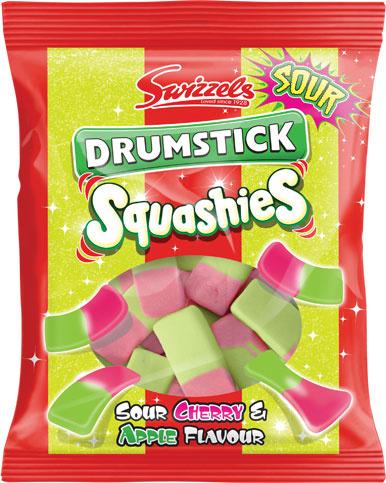 Swizzels Drumstick Sqashies Sour Cream&Apple Flavour