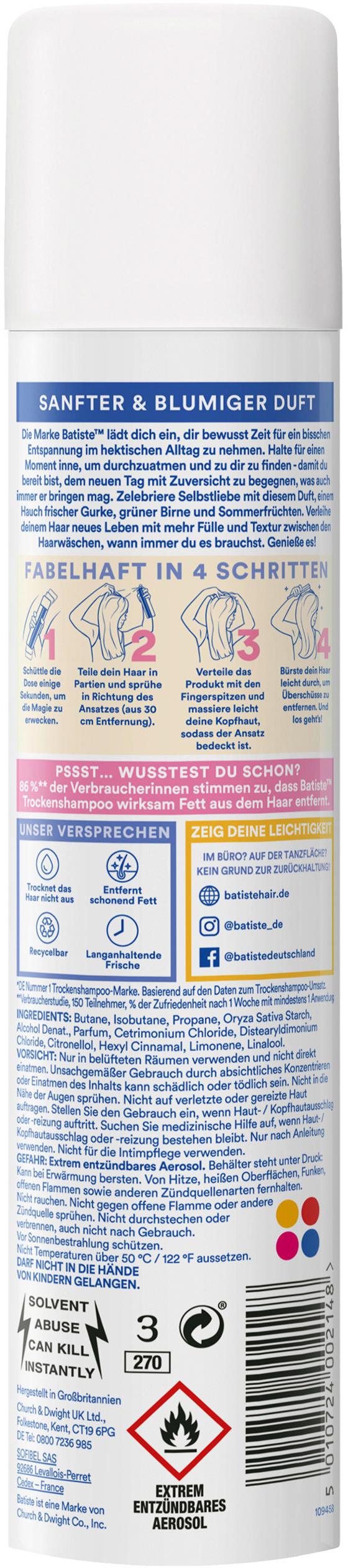 Produktbild Batiste Trockenshampoo BE YOU blissful florals 2 von 4