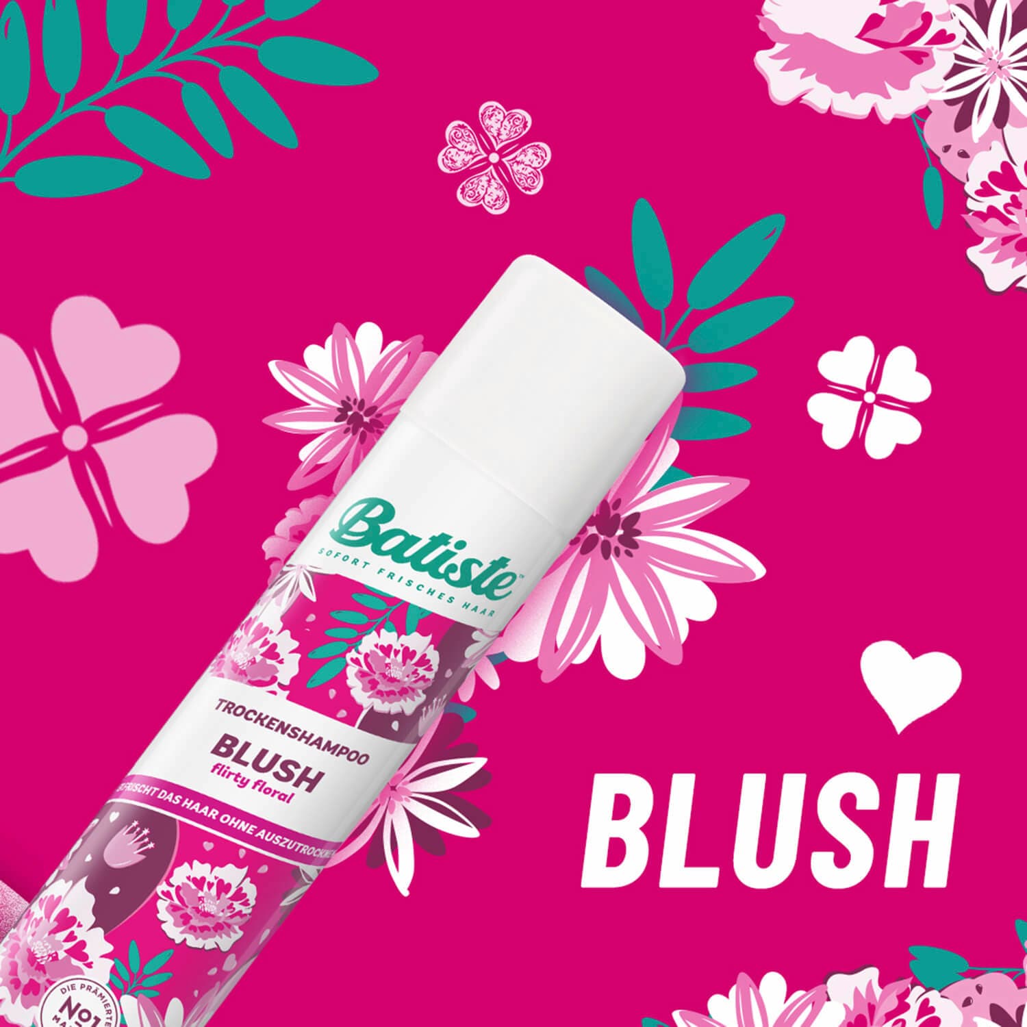 Produktbild Batiste Dry Shampoo Blush 200ml 2 von 5