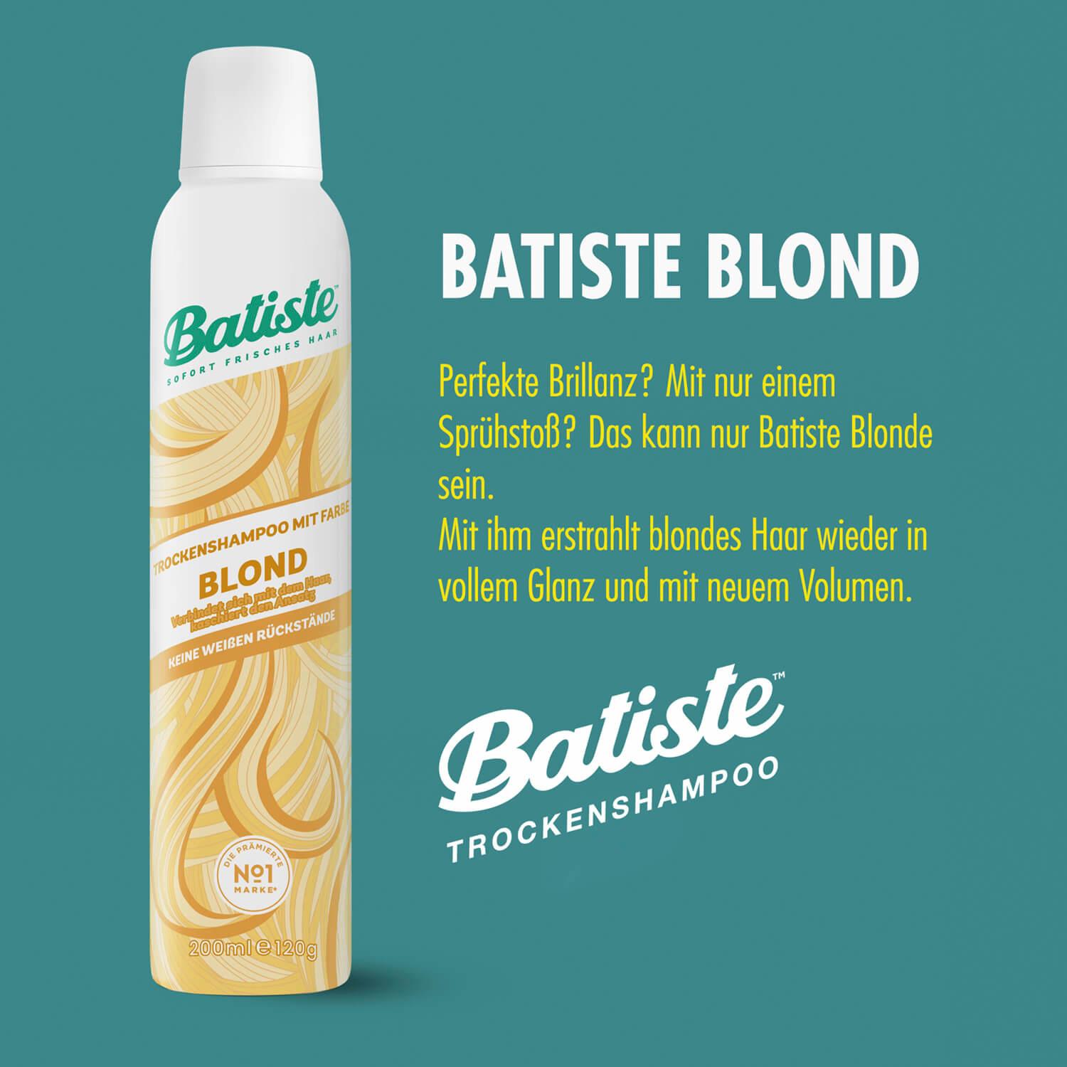 Produktbild Batiste Dry Shampoo Blond 200ml 4 von 6