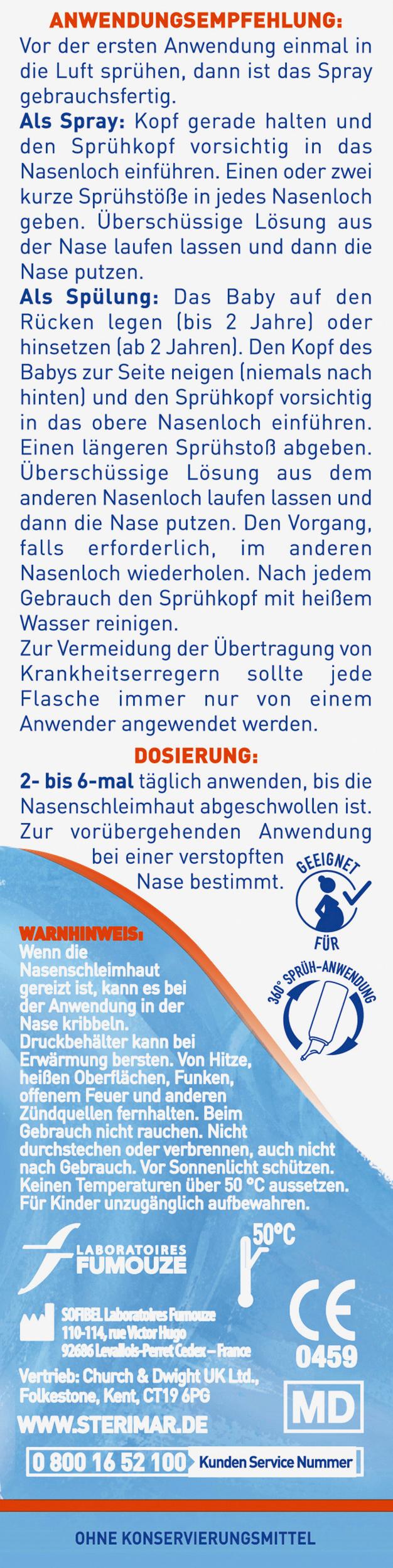 Produktbild Stérimar 2 in 1 Nasenspray&Spülung für Babys 2 von 6