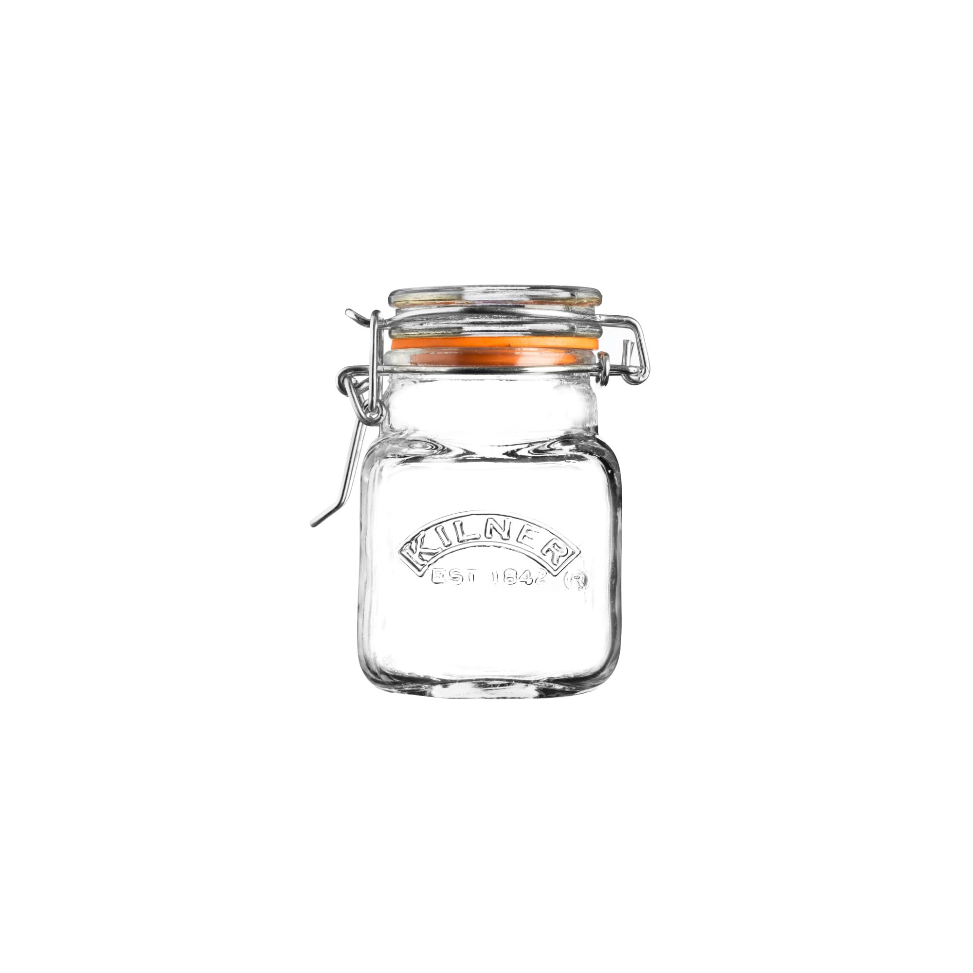 KILNER® Quadratisches Gewürzglas mit Bügelverschluss 70ml