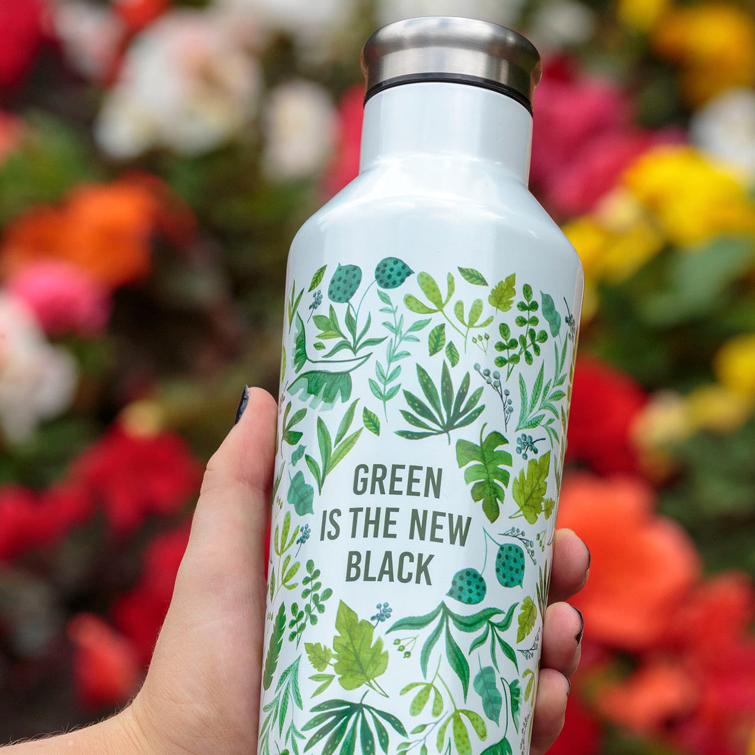 Produktbild TYPHOON Isolierflasche aus Edelstahl PURE GREEN NEW 0,5l 2 von 2