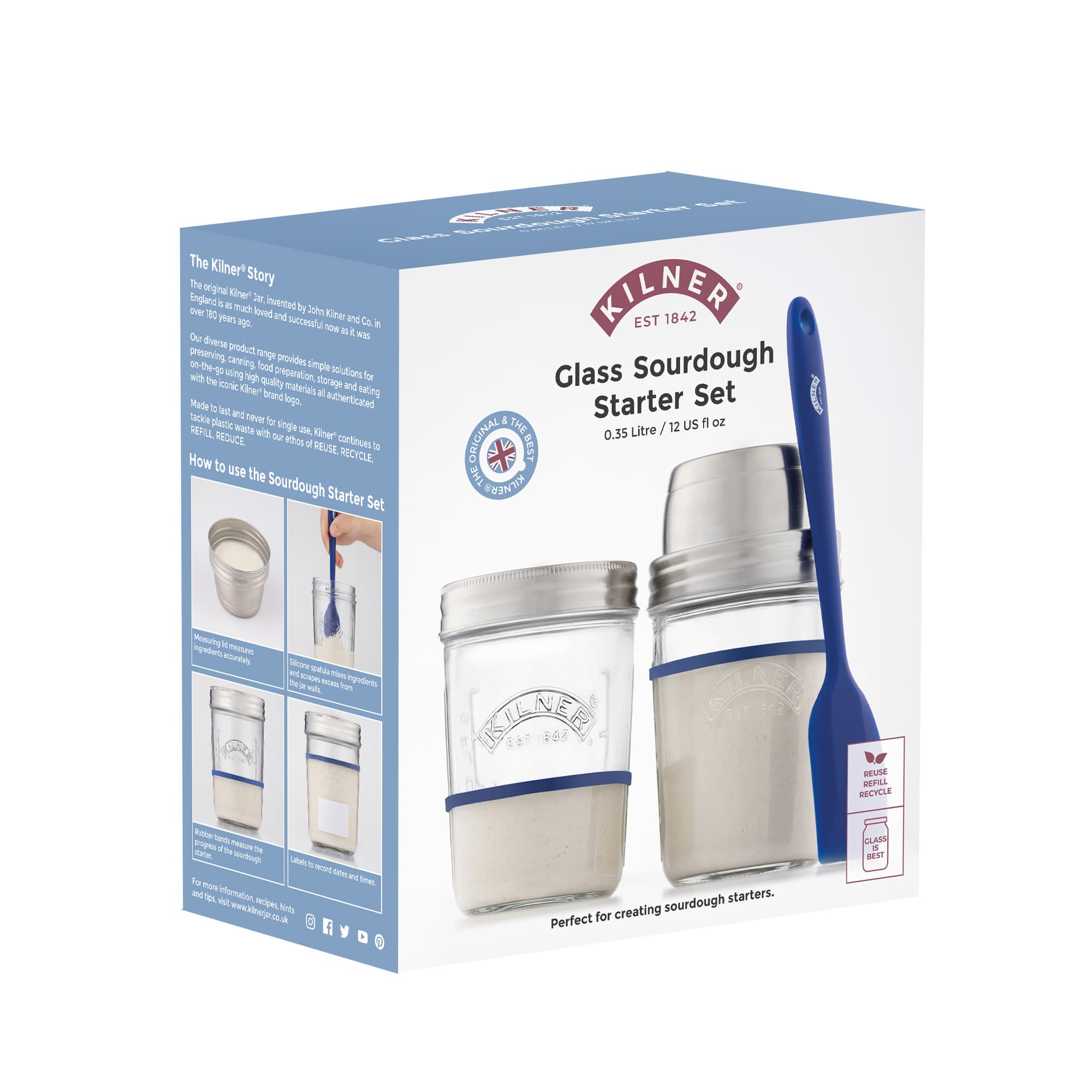 Produktbild KILNER® Sauerteig-Herstellungsset 350ml 2 von 14