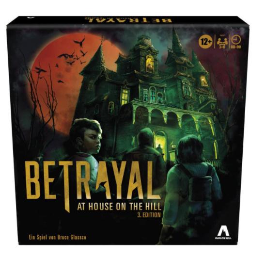 Hasbro - AVALON HILL BETRAYAL AT HOUSE ON THE HILL 3. EDITION (DEUTSCHE AUSGABE)