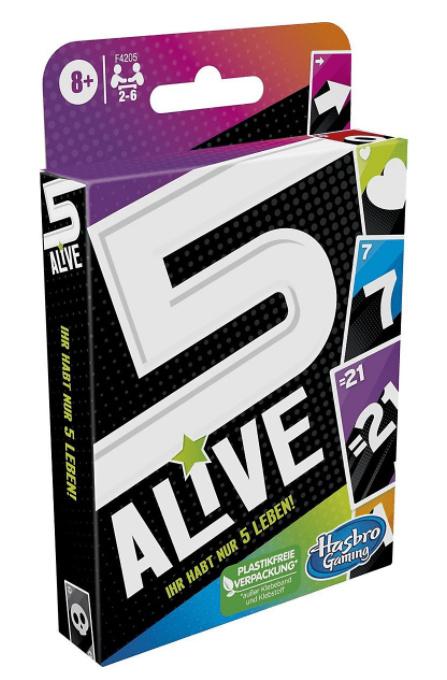 Hasbro Gaming - Five Alive Kartenspiel