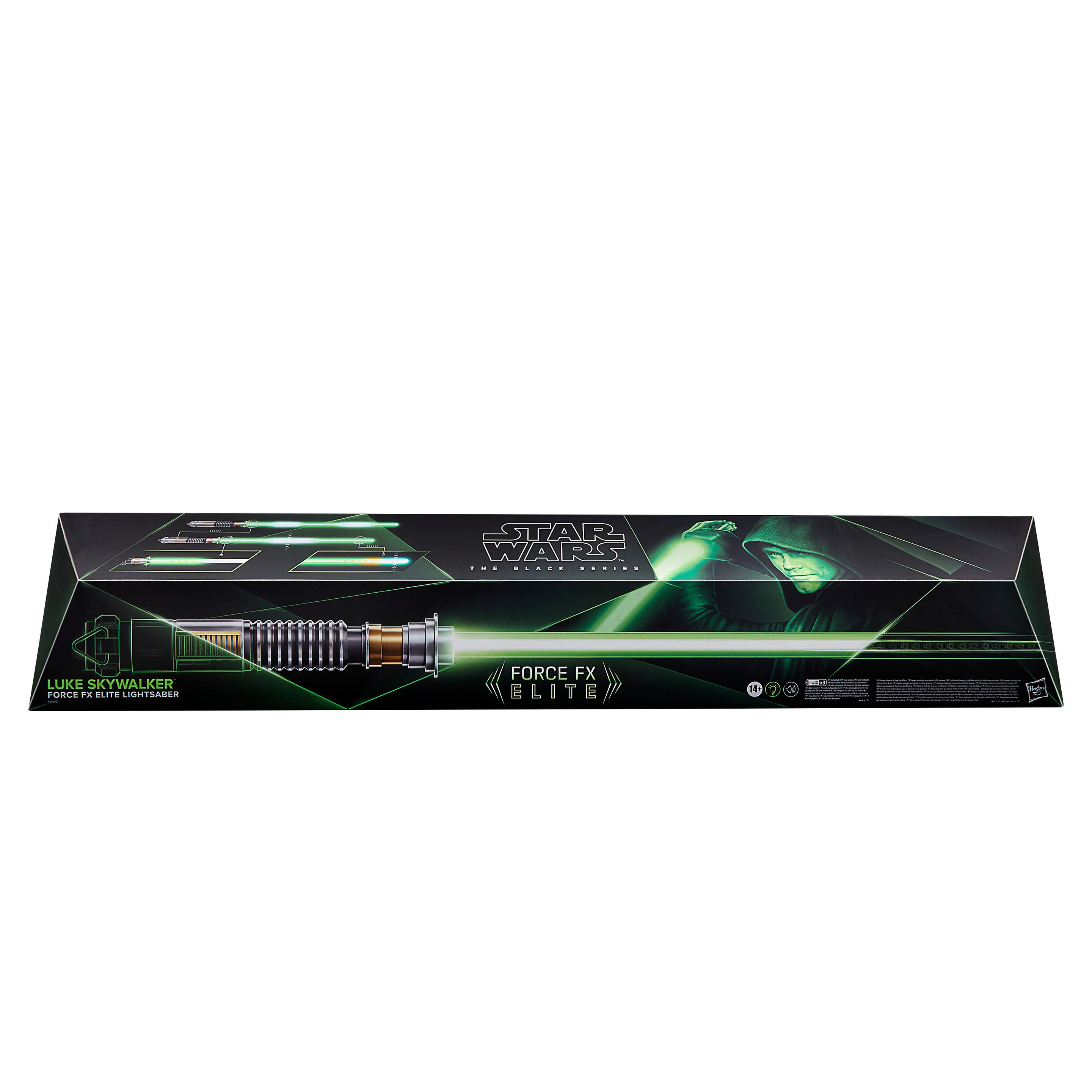 Produktbild Hasbro - Star Wars The Black Series Luke Skywalker Force FX Elite elektronisches Lichtschwert 7 von 8