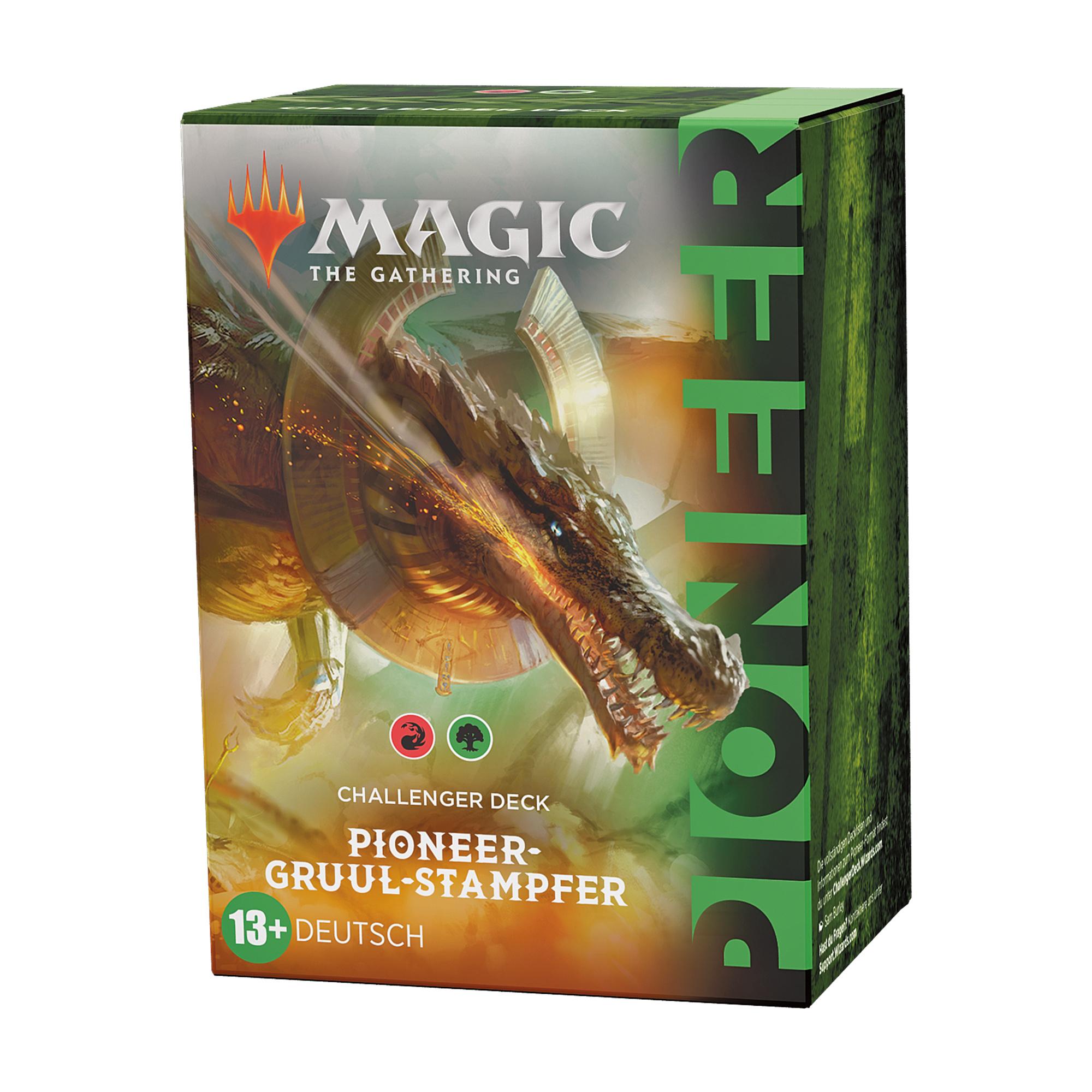 Produktbild Magic: The Gathering Pioneer Challenger Deck 2022, Gruul-Stampfer (Rot-Grün) 4 von 6