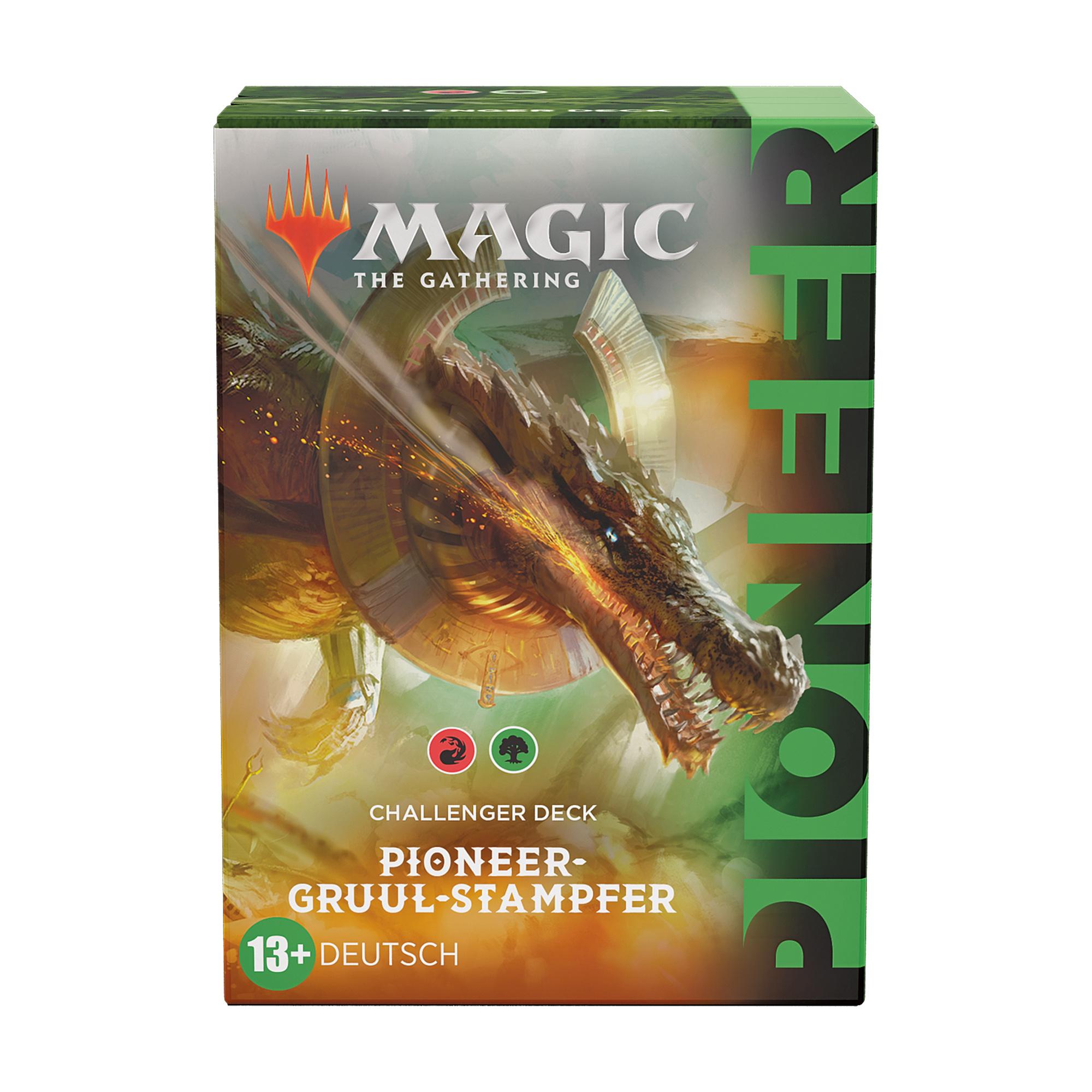Magic: The Gathering Pioneer Challenger Deck 2022, Gruul-Stampfer (Rot-Grün)