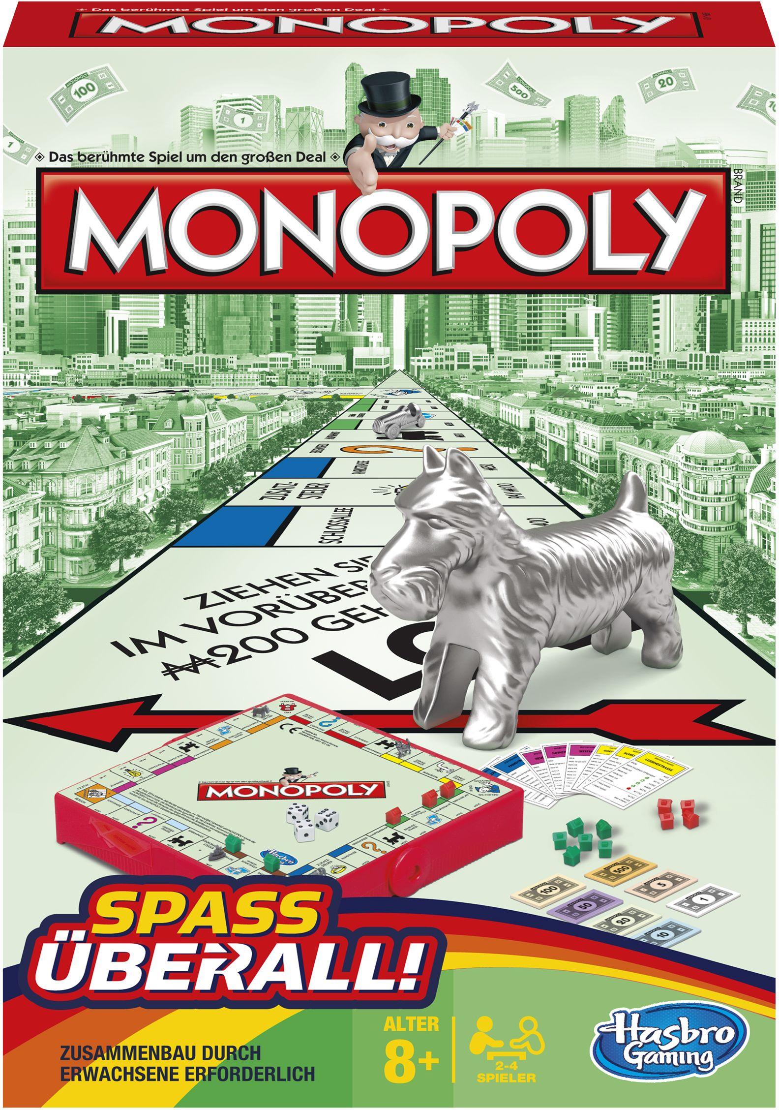 Hasbro - Monopoly Kompakt