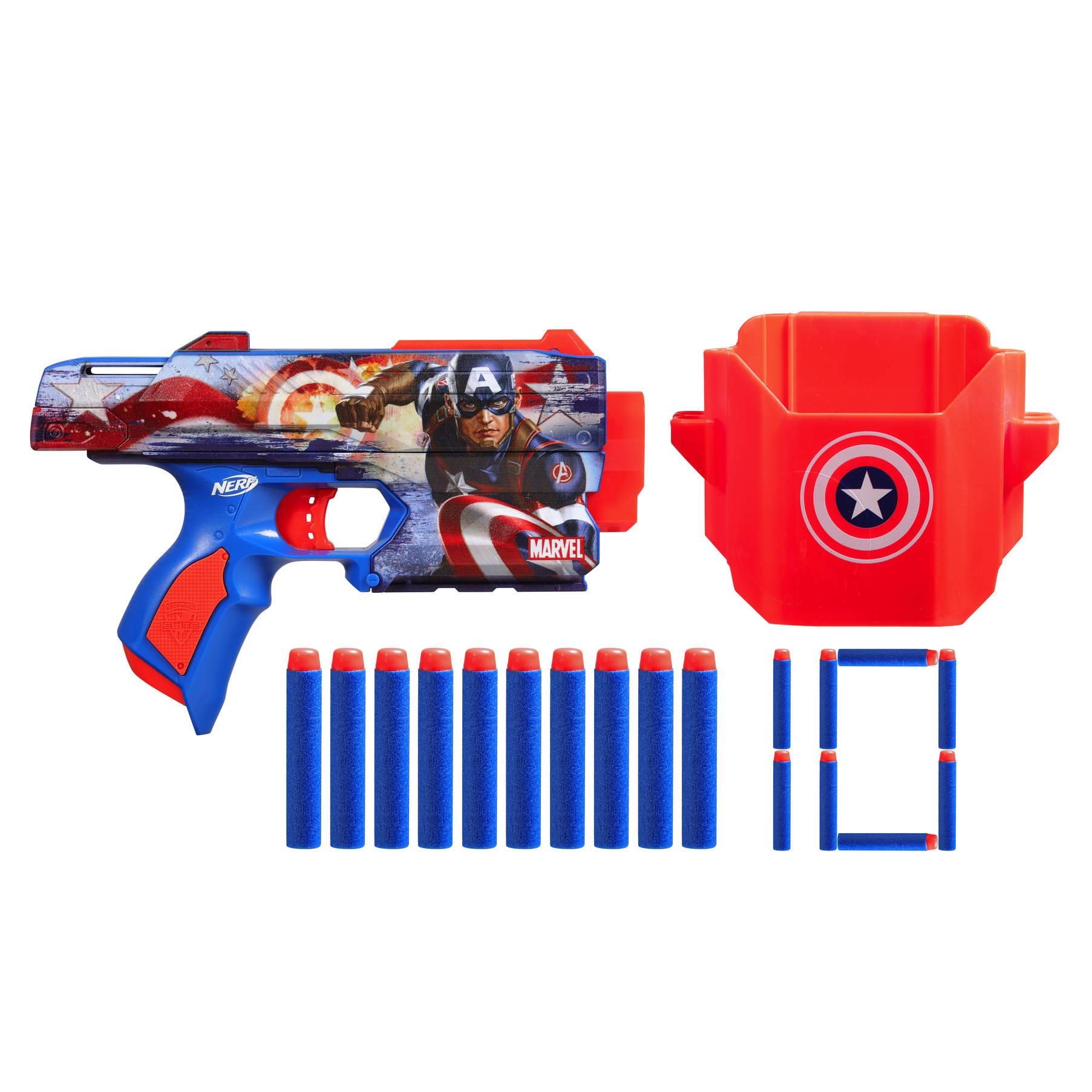 Hasbro - Nerf Marvel Captain America Blaster
