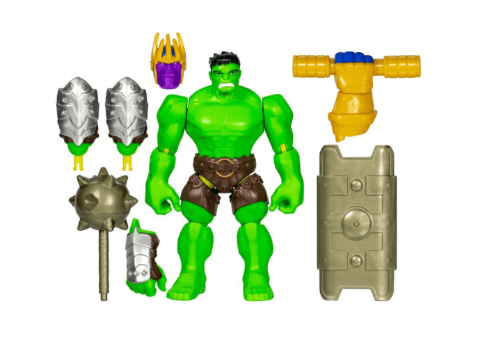 Hasbro - MixMashers Marvel Avengers Hulk Toy, 12 cm Avengers Deluxe Mix-&-Match Figur