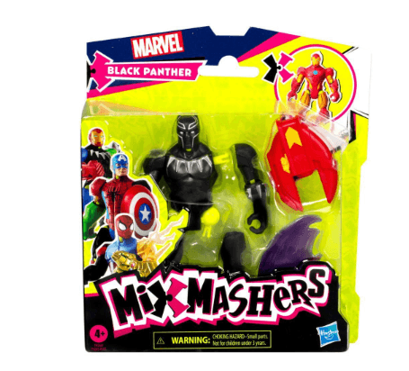 Produktbild Hasbro - MixMashers Marvel Black Panther Avengers Mix-And-Match  Action-Figur & Zubehör 6 von 6