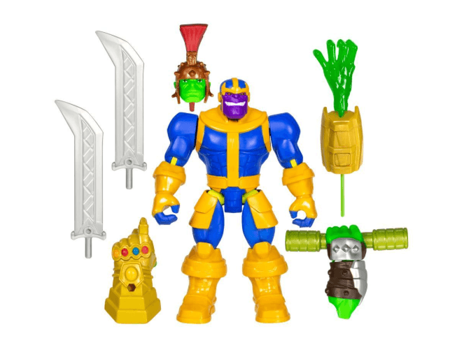 Hasbro - MixMashers Marvel Avengers Thanos, (12 cm) Avengers Mix-&-Match Deluxe Figur