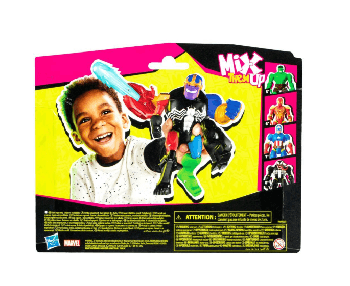 Produktbild Hasbro - MixMashers Marvel Avengers Thanos, (12 cm) Avengers Mix-&-Match Deluxe Figur 6 von 7