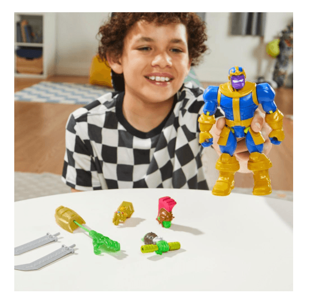 Produktbild Hasbro - MixMashers Marvel Avengers Thanos, (12 cm) Avengers Mix-&-Match Deluxe Figur 5 von 7