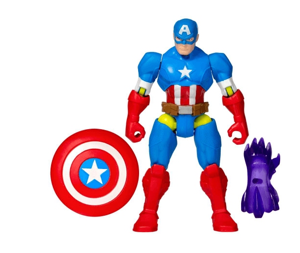 Hasbro - MixMashers Marvel Captain America Avengers Mix-And-Match Action-Figur & Zubehör