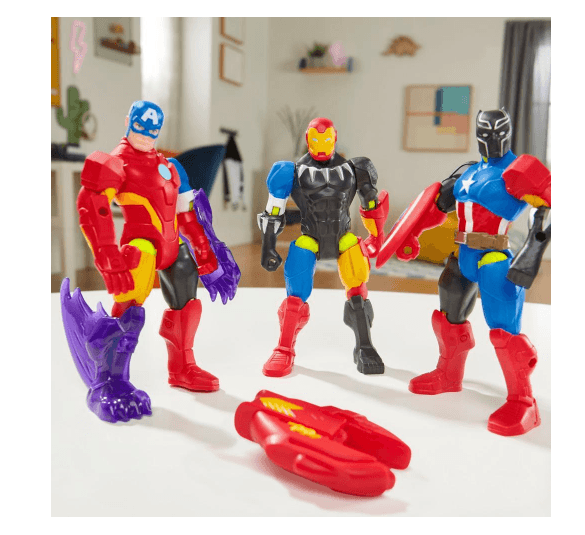 Produktbild Hasbro - MixMashers Marvel Captain America Avengers Mix-And-Match Action-Figur & Zubehör 5 von 7