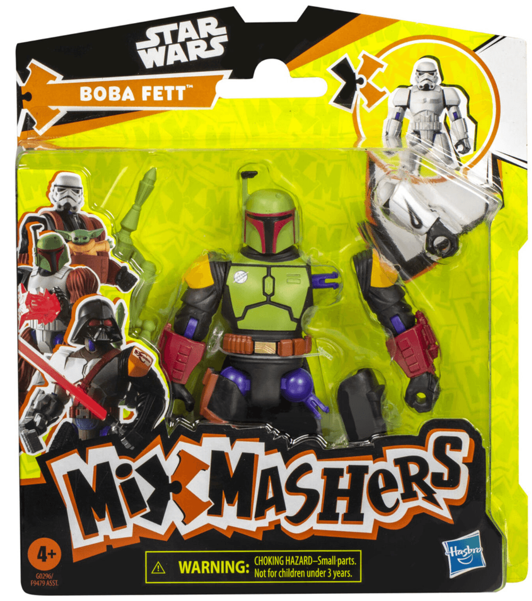 Produktbild Hasbro - MixMashers Star Wars Boba Fett Custom Mix-And-Match Action-Figur & Zubehör 6 von 6