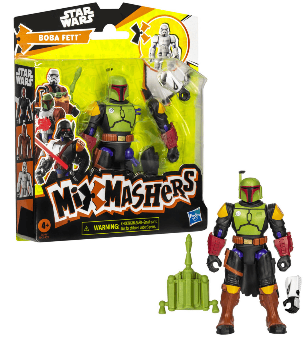 Produktbild Hasbro - MixMashers Star Wars Boba Fett Custom Mix-And-Match Action-Figur & Zubehör 5 von 6