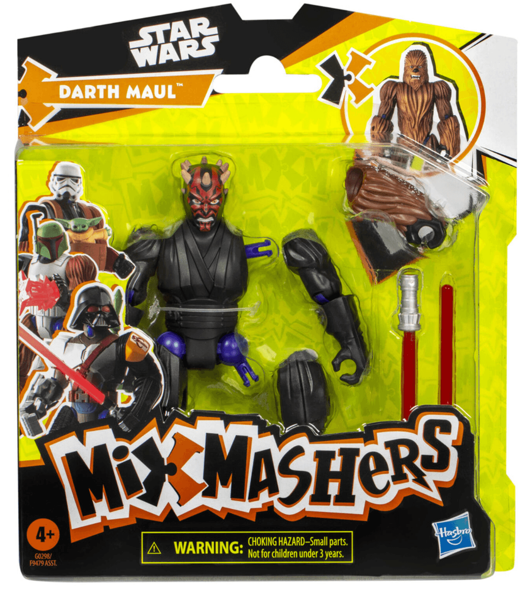 Produktbild Hasbro - MixMashers Star Wars Darth Maul Custom Mix-And-Match Action-Figur & Zubehör 6 von 6