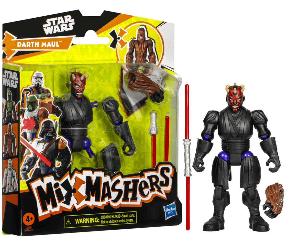 Produktbild Hasbro - MixMashers Star Wars Darth Maul Custom Mix-And-Match Action-Figur & Zubehör 5 von 6