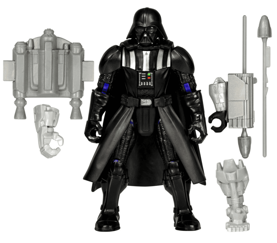 Hasbro - MixMashers Star Wars Darth Vader Custom Mix-And-Match Deluxe Action-Figur & Zubehör