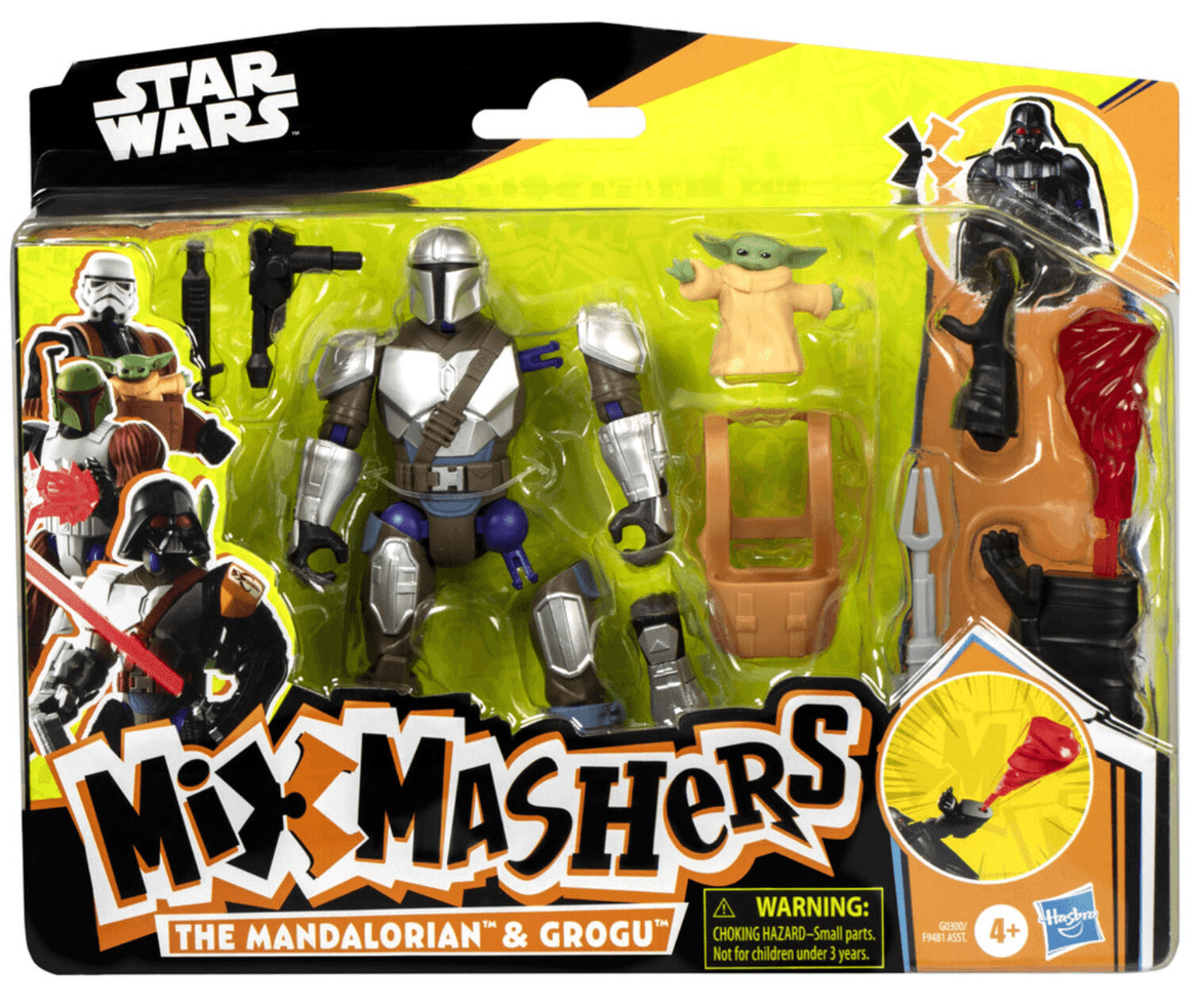 Produktbild Hasbro - MixMashers Star Wars the Mandalorian and Grogu Custom Mix-And-Match Deluxe Action-Figur & Zubehör 6 von 6