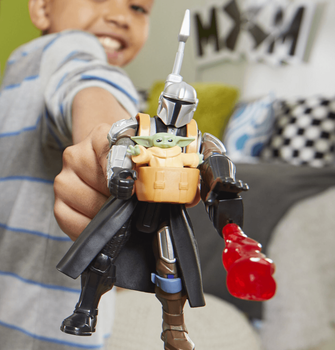 Produktbild Hasbro - MixMashers Star Wars the Mandalorian and Grogu Custom Mix-And-Match Deluxe Action-Figur & Zubehör 2 von 6