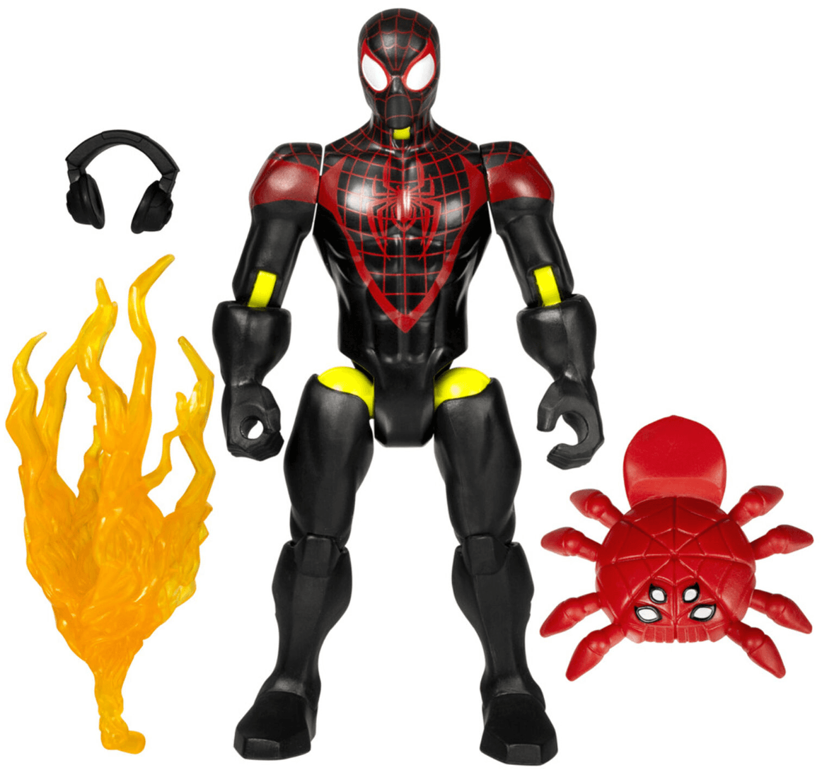 Hasbro - MixMashers Marvel Miles Morales Spider-Man Mix-And-Match Action-Figur & Zubehör