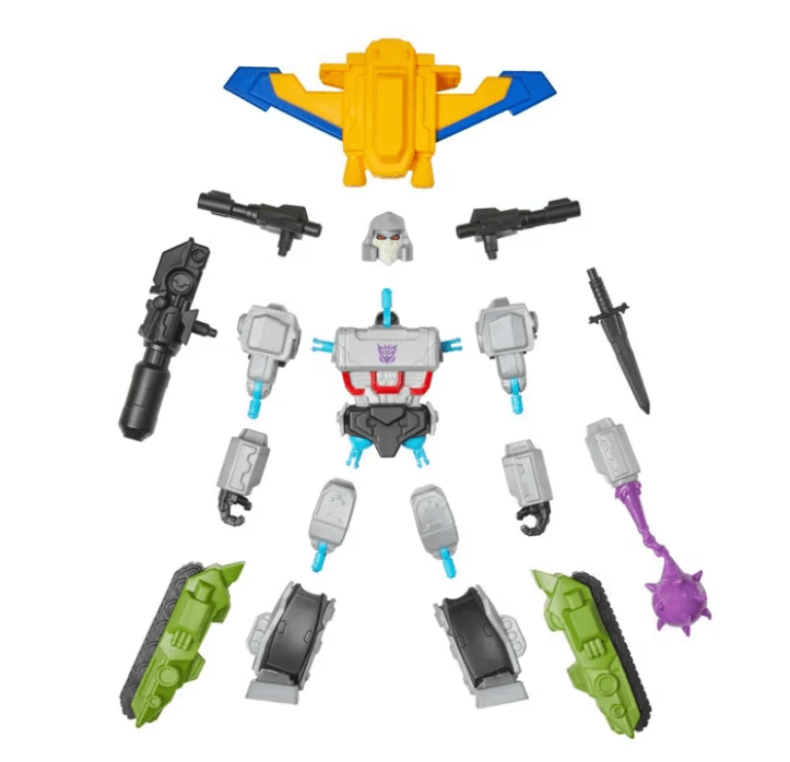 Hasbro - MixMashers Transformers Megatron Toy, (12 cm) Mix-&-Match Deluxe Figur