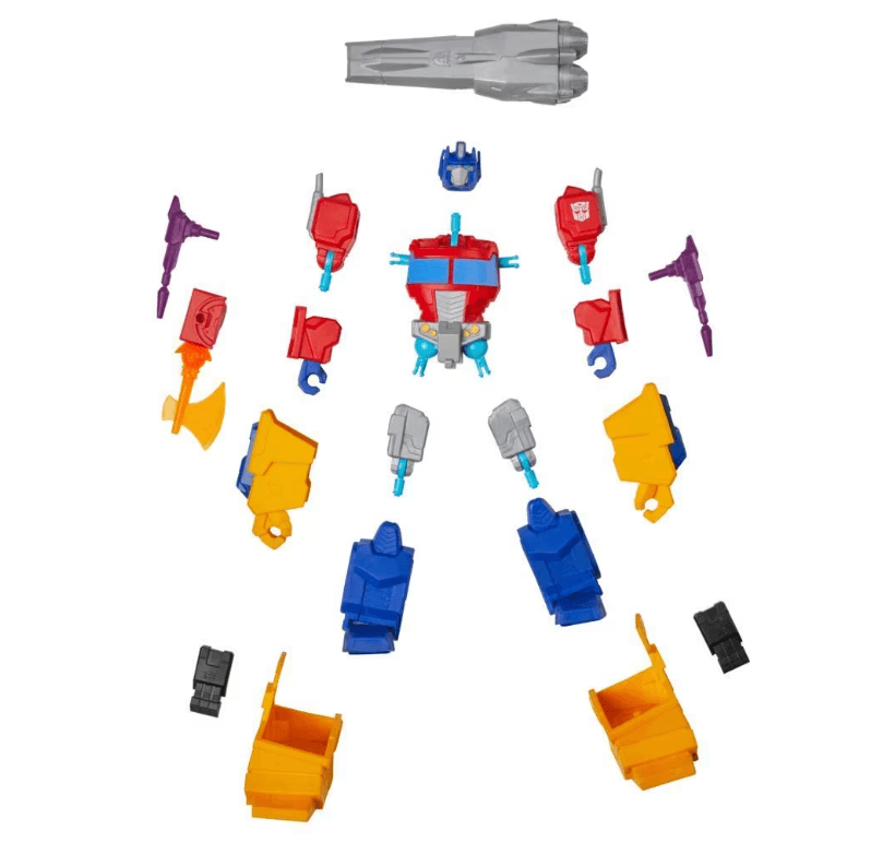 Hasbro - Transformers MixMashers Transformers Optimus Prime Spielzeug, (12 cm) Mix-&-Match Deluxe-Figur