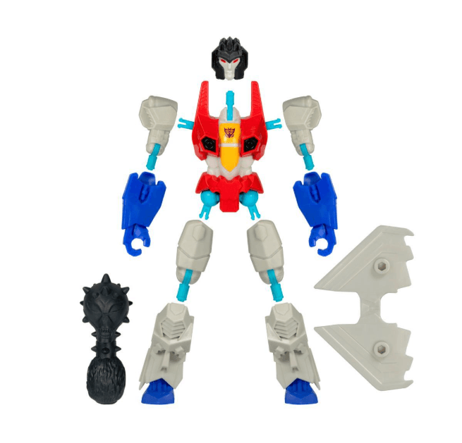 Hasbro - MixMashers Transformers Starscream Custom Mix-And-Match Action-Figur & Zubehör