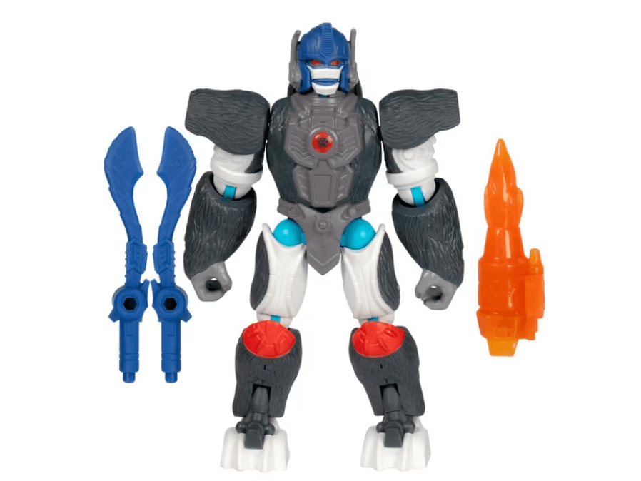 Hasbro - MixMashers Transformers Optimus Primal Toy, (12 cm) Mix-&-Match Action Figur