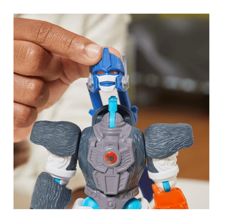 Produktbild Hasbro - MixMashers Transformers Optimus Primal Toy, (12 cm) Mix-&-Match Action Figur 2 von 7