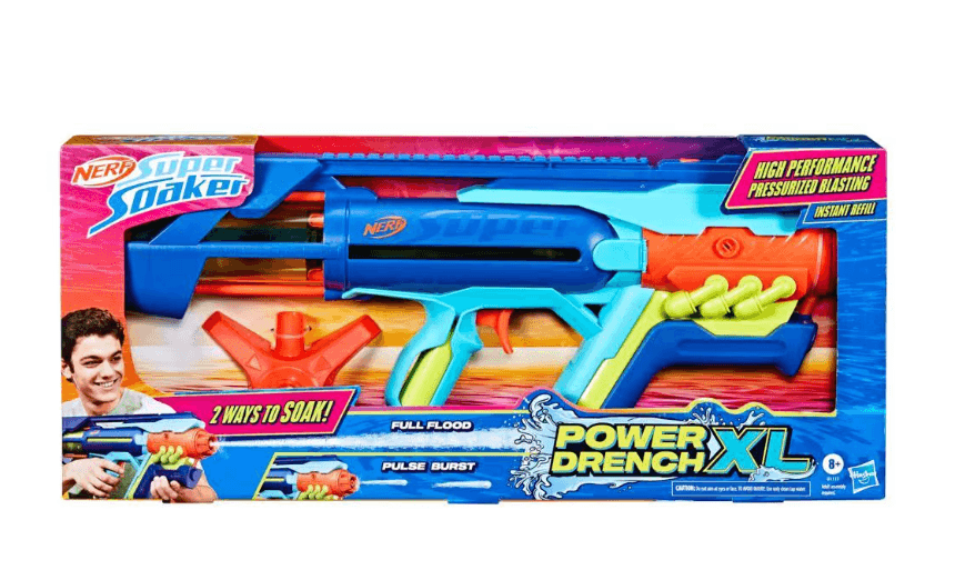 Produktbild Hasbro - Nerf Super Soaker Power Drench XL – Wasserblaster für Kinder ab 8 Jahren 9 von 9