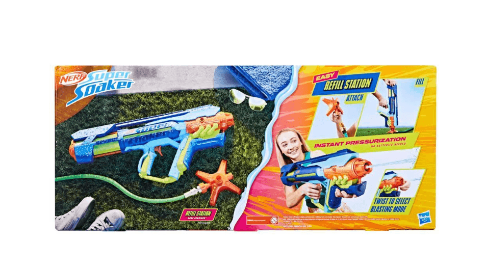 Produktbild Hasbro - Nerf Super Soaker Power Drench XL – Wasserblaster für Kinder ab 8 Jahren 8 von 9