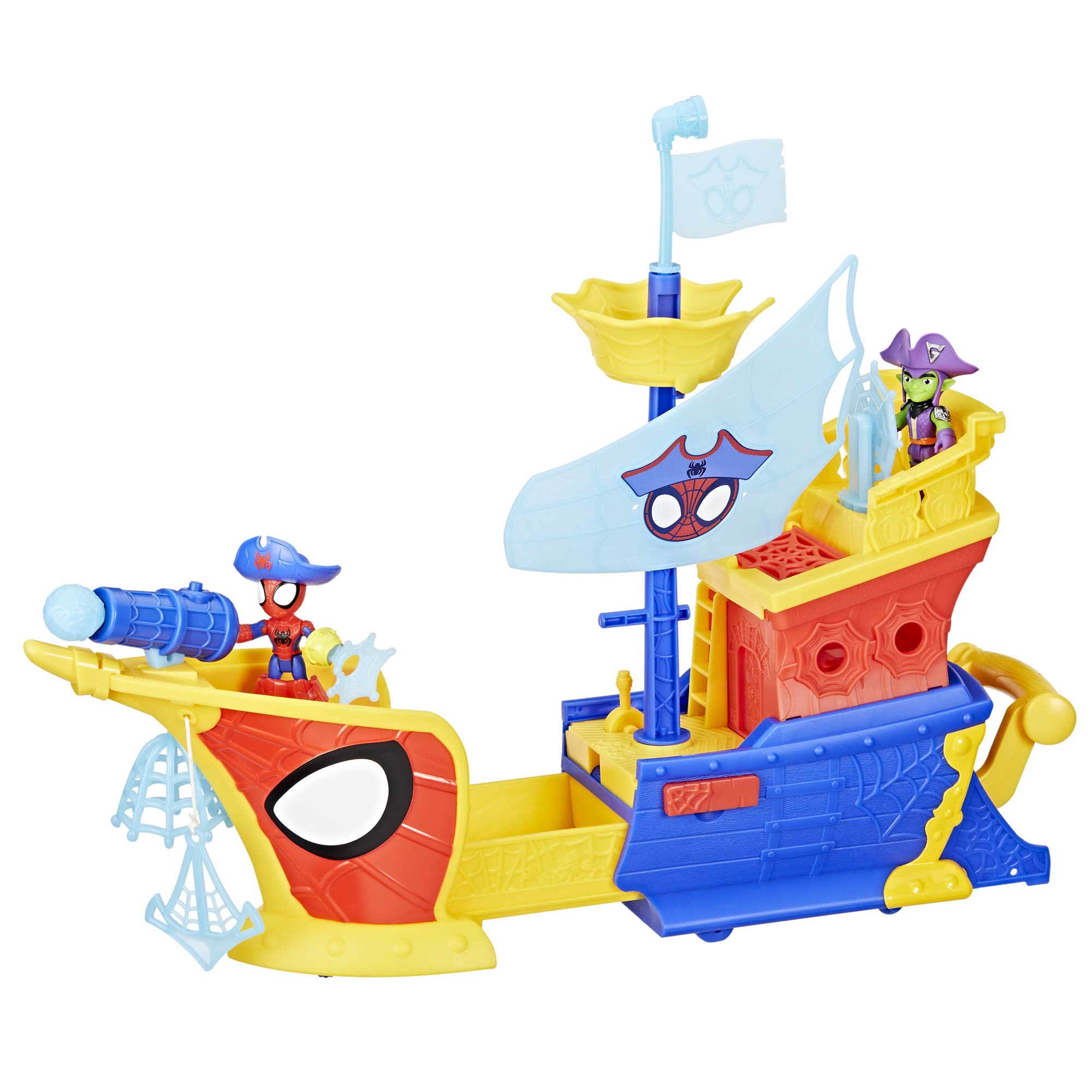 Produktbild Hasbro - Marvel Water-Webs Ahoi Piratenschiff mit Seifenblasen 10 von 11