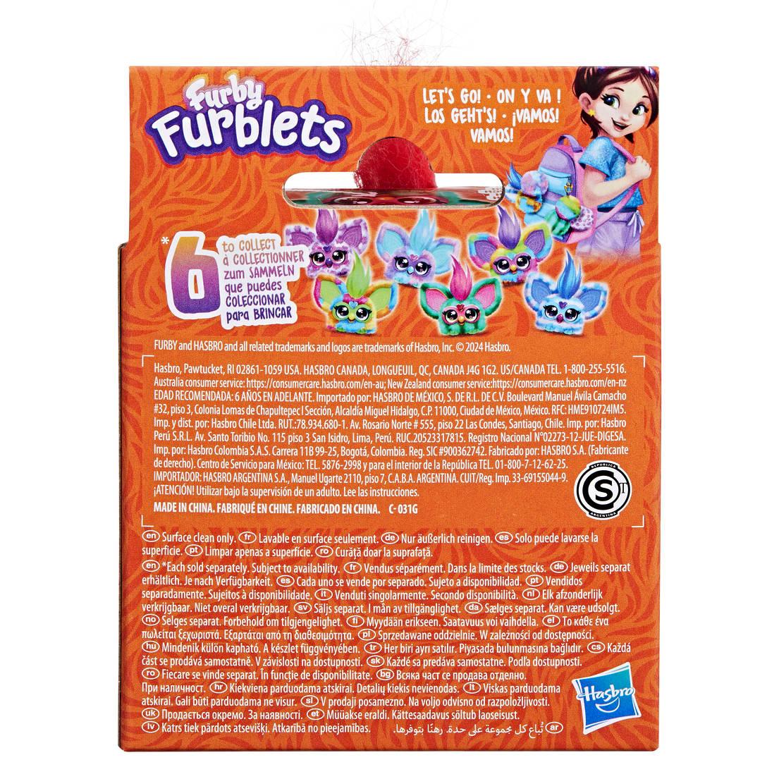 Produktbild Hasbro - Furby Furblets Mini elektronisches Plüschspielzeug, 1 Stück, sortiert 39 von 52