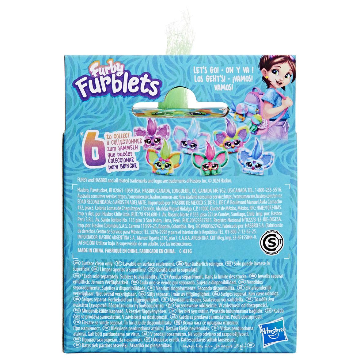Produktbild Hasbro - Furby Furblets Mini elektronisches Plüschspielzeug, 1 Stück, sortiert 35 von 52