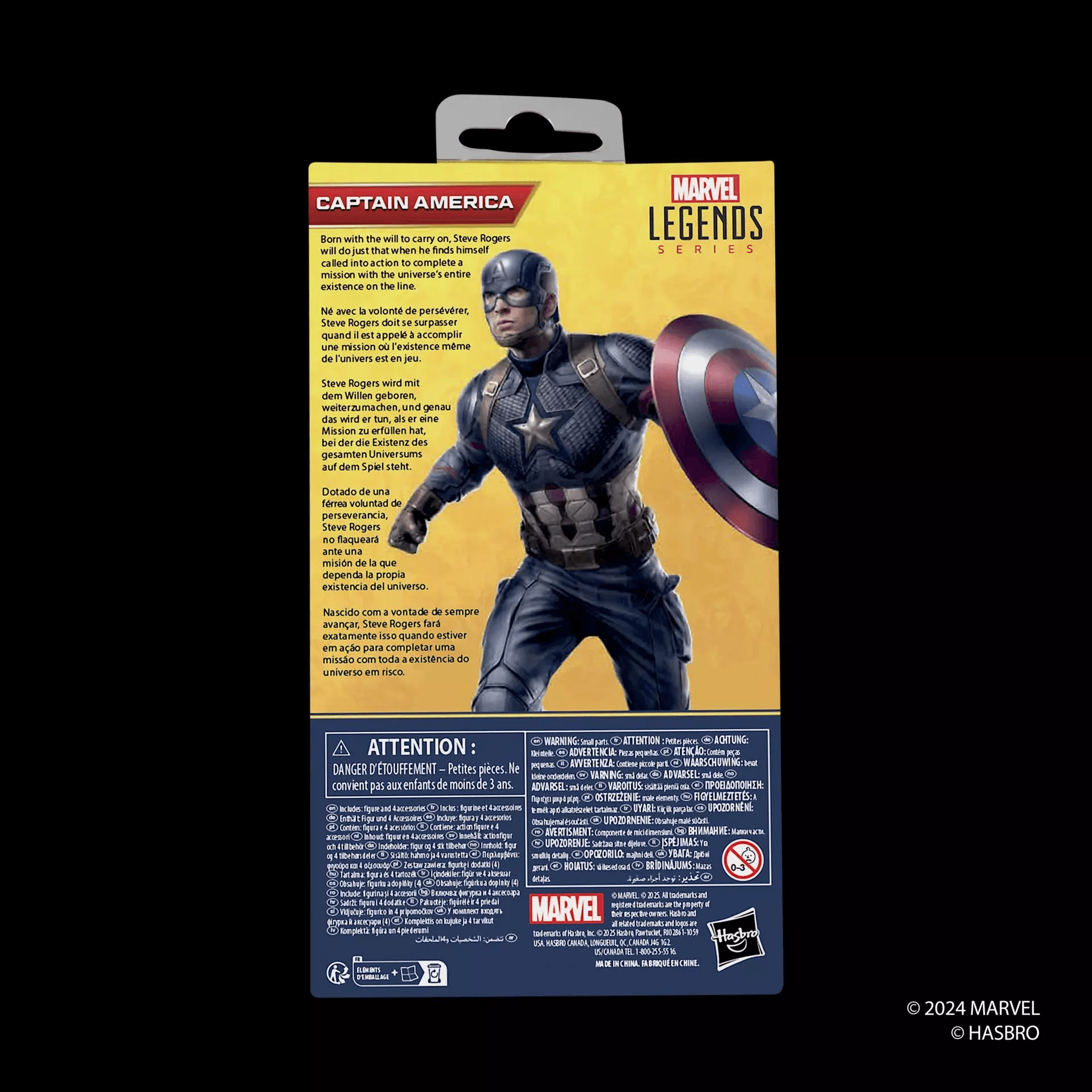 Produktbild Hasbro - Marvel Legends Series Captain America Action-Figur 4 von 11