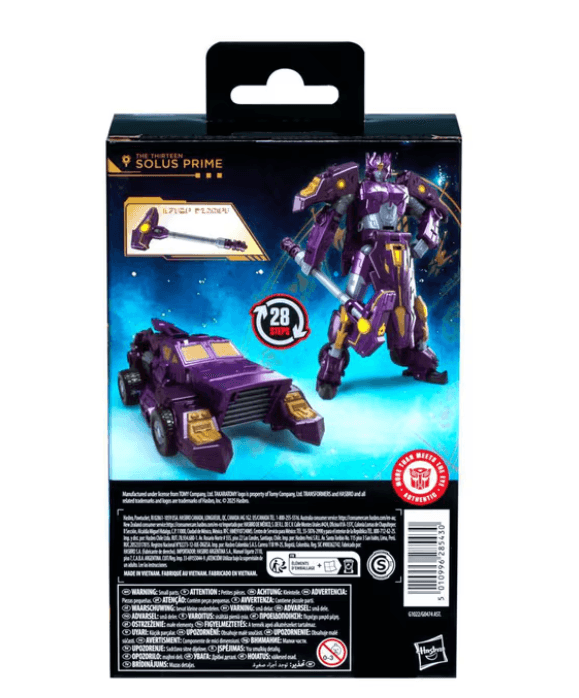 Produktbild Hasbro - Transformers – Age of the Primes Deluxe Class: Solus Prime Actionfigur 3 von 4