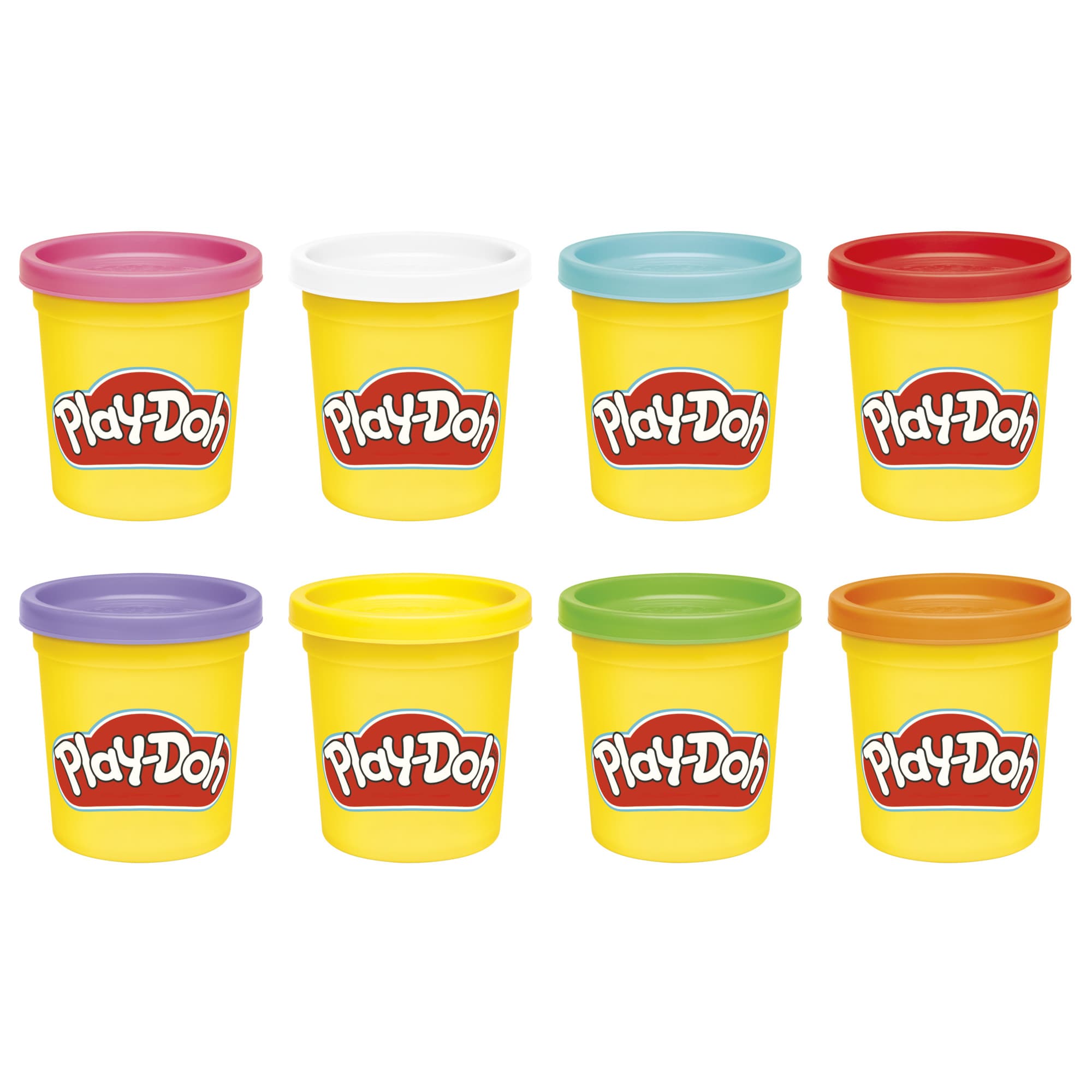 Produktbild Hasbro - Play-Doh Regenbogen 8er-Pack 2 von 4