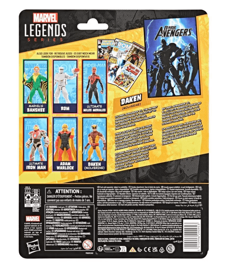 Produktbild Hasbro - Marvel Legends Series Daken (Wolverine) Avengers Action Figur 8 von 10