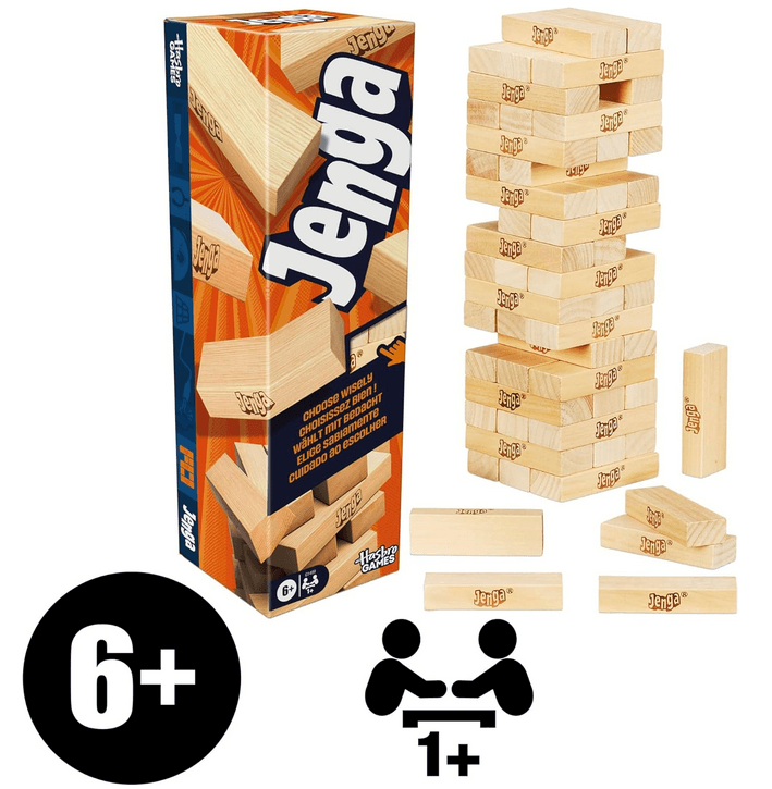 Produktbild Hasbro - Offizielles Hasbro Jenga Spiel mit digitalem Würfel 11 von 11