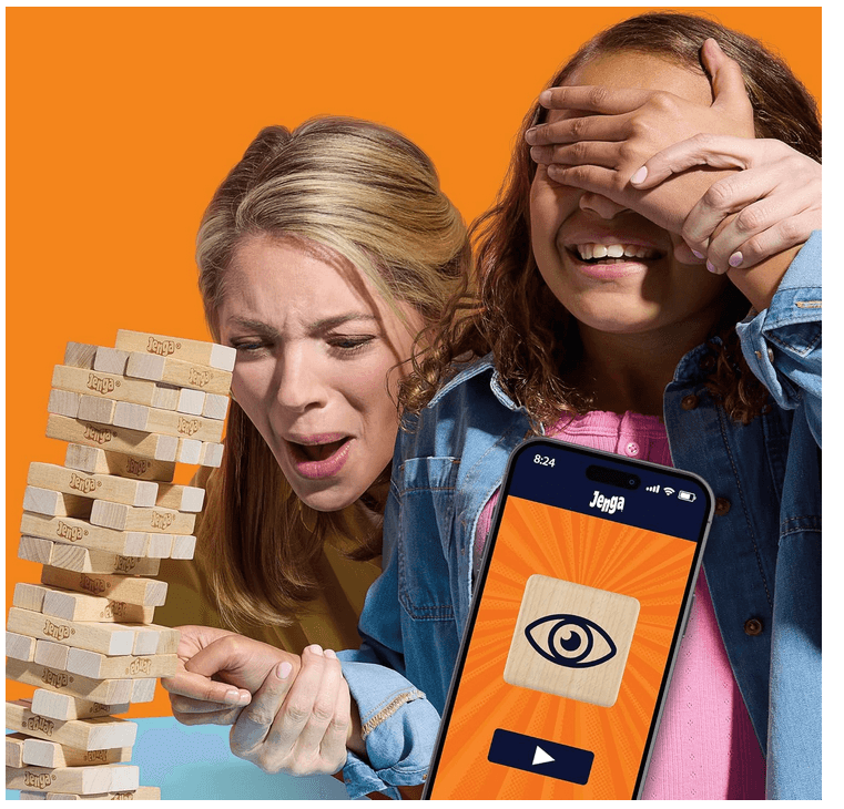 Produktbild Hasbro - Offizielles Hasbro Jenga Spiel mit digitalem Würfel 7 von 11