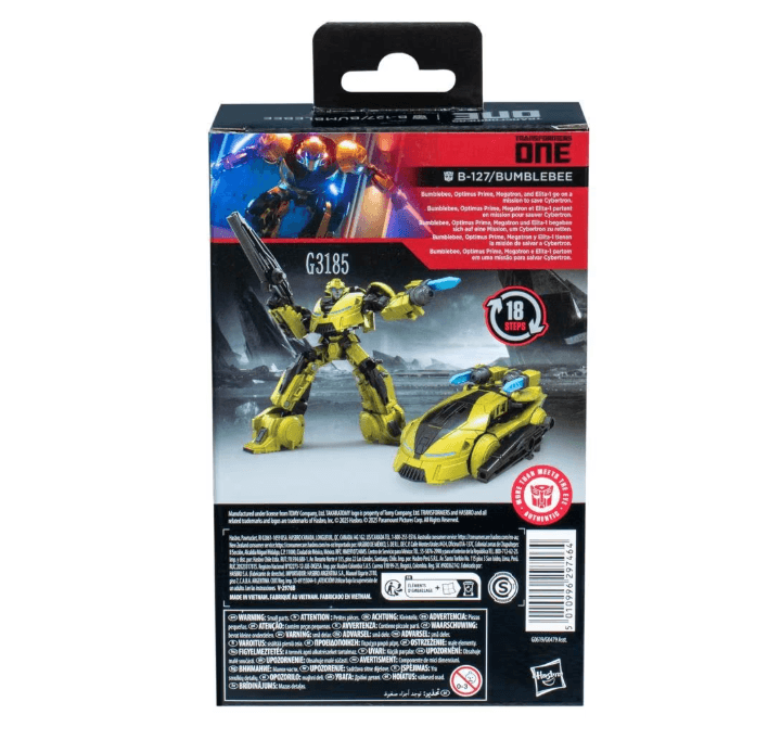 Produktbild Transformers Studio Series Deluxe Class Transformers One Bumblebee (B-127) Action Figur 3 von 4
