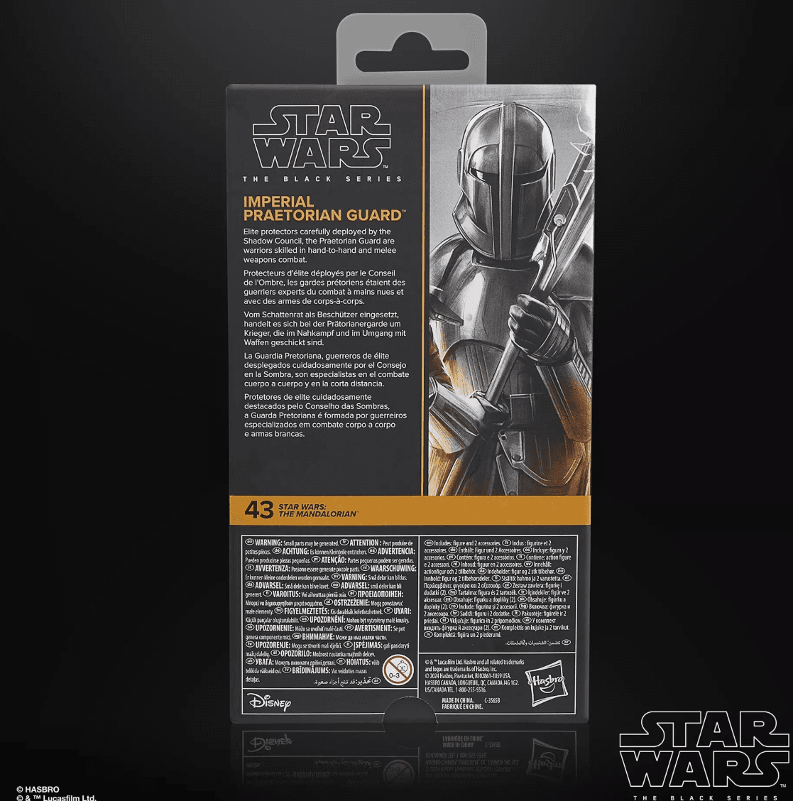 Produktbild Hasbro - Star Wars The Black Series Imperialer Prätorianischer Gardist 5 von 5