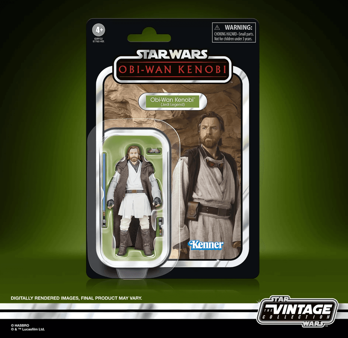 Produktbild Hasbro - Star Wars The Vintage Collection Obi-Wan Kenobi (Jedi Legend) 2 von 3
